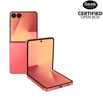 Open Box - Samsung Galaxy Z Flip7 5G 512GB - Coral Red - Unlocked
