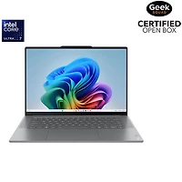 Boîte ouverte - Portable à écran tactile de 15,3 po Yoga Slim 7i Aura Edition Copilot+ PC de Lenovo (Core Ultra 7 258V d'Intel/RAM 32 Go/SSD 1 To)