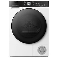 Hisense 4.5 Cu. Ft. Electric Steam Dryer (DH5S452BW) - White
