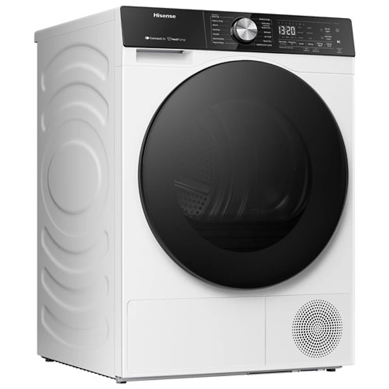 Hisense 4.5 Cu. Ft. Electric Steam Dryer (DH5S452BW) - White
