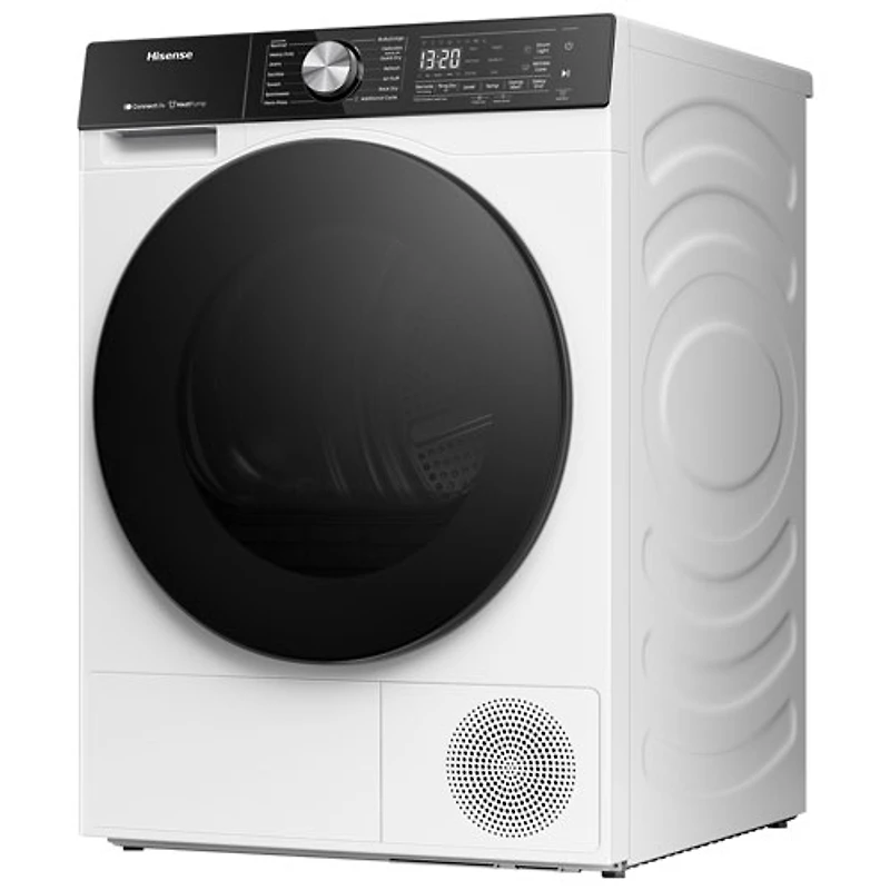 Hisense 4.5 Cu. Ft. Electric Steam Dryer (DH5S452BW) - White