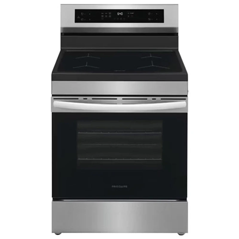 Cuisinière à induction autonome avec convection véritable et 4 éléments 5,3 pi³ 30 po de Frigidaire (FCRI306CAS) - Acier inoxydable