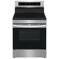 Cuisinière à induction autonome avec convection véritable et 4 éléments 5,3 pi³ 30 po de Frigidaire (FCRI306CAS) - Acier inoxydable