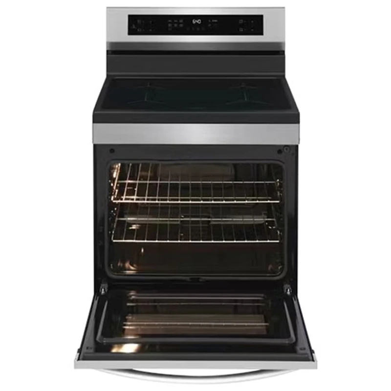 Cuisinière à induction autonome avec convection véritable et 4 éléments 5,3 pi³ 30 po de Frigidaire (FCRI306CAS) - Acier inoxydable