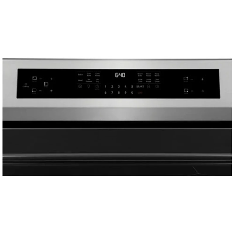 Cuisinière à induction autonome avec convection véritable et friture à l'air de 4 éléments 5,3 pi³ 30 po Gallery de Frigidaire (GCRI306CBF) - Acier inoxydable