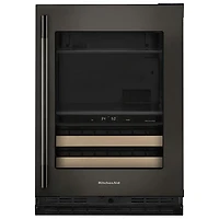Kitchenaid 4.89 Cu. Ft. Freestanding Bar Fridge (KUBR524SBE) - Black Ore