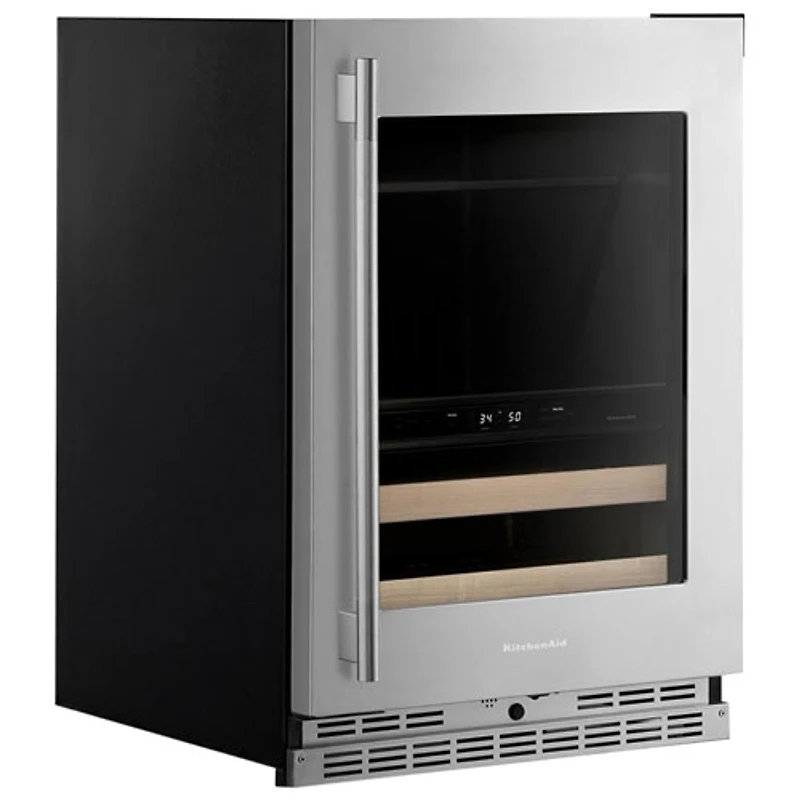 Kitchenaid 4.89 Cu. Ft. Freestanding Bar Fridge (KUBR524SPS) - PrintShield Stainless Finish