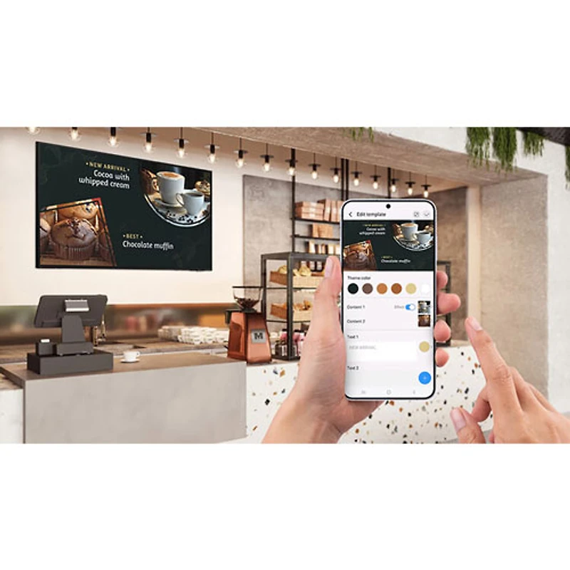 Téléviseur intelligent Tizen UHD 4K 65 po série BEF-H de Samsung (LH65BEFHLGFXZC)