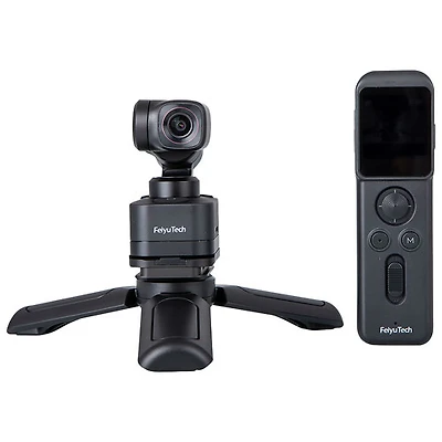 FeiyuTech Pocket 3 4K Gimbal Camera with 128GB SD Card - Only at Best Buy