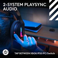 Logitech Astro A20 X LIGHTSPEED Wireless Gaming Headset for Switch/PS5/Xbox - Black