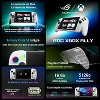 ASUS ROG Xbox Ally 7" Touch Gaming Console - White (AMD Ryzen Z2 A/16GB RAM/512GB SSD/Windows 11)