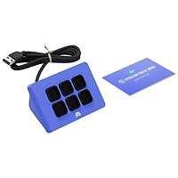 Stream Deck Mini d'Elgato - Édition Discord - Bleu violet