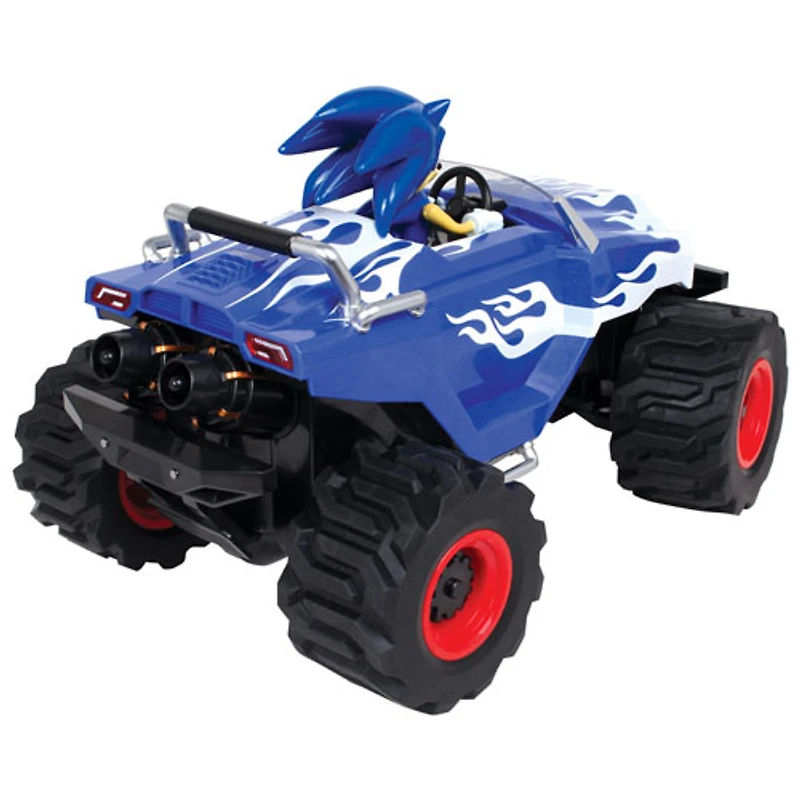 Camion monstre téléguidé Sonic et Knuckles de NKOK (1511) - Bleu