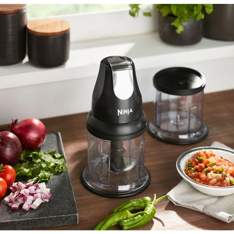 Robot culinaire Express Chop de Ninja - 2 tasses - Noir
