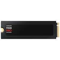 Samsung 9100 Pro 8TB NVMe PCI-e Internal Solid State Drive with Heatsink (MZ-VAP8T0CW) - Black