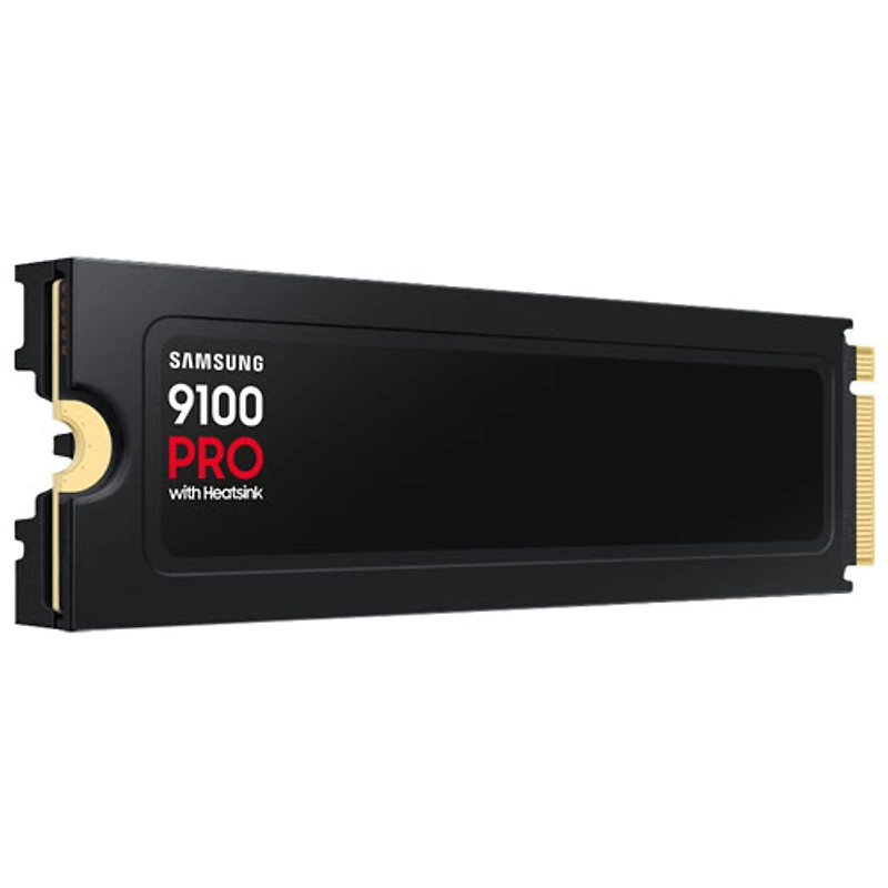 Samsung 9100 Pro 8TB NVMe PCI-e Internal Solid State Drive with Heatsink (MZ-VAP8T0CW) - Black