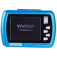Vivitar VS048 Waterproof 16MP 4x Zoom Digital Camera - Teal