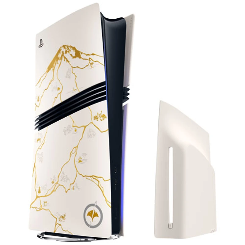 PlayStation 5 Pro Console Cover - Ghost of Yōtei Gold Limited Edition