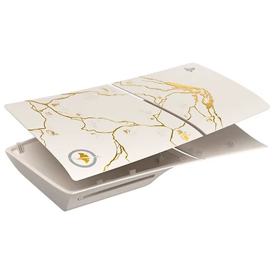 PlayStation 5 Slim Console Cover - Ghost of Yōtei Gold Limited Edition