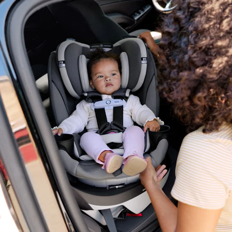 Evenflo Revolve360 Slim 2-in-1 Convertible Car Seat - Pearl Grey