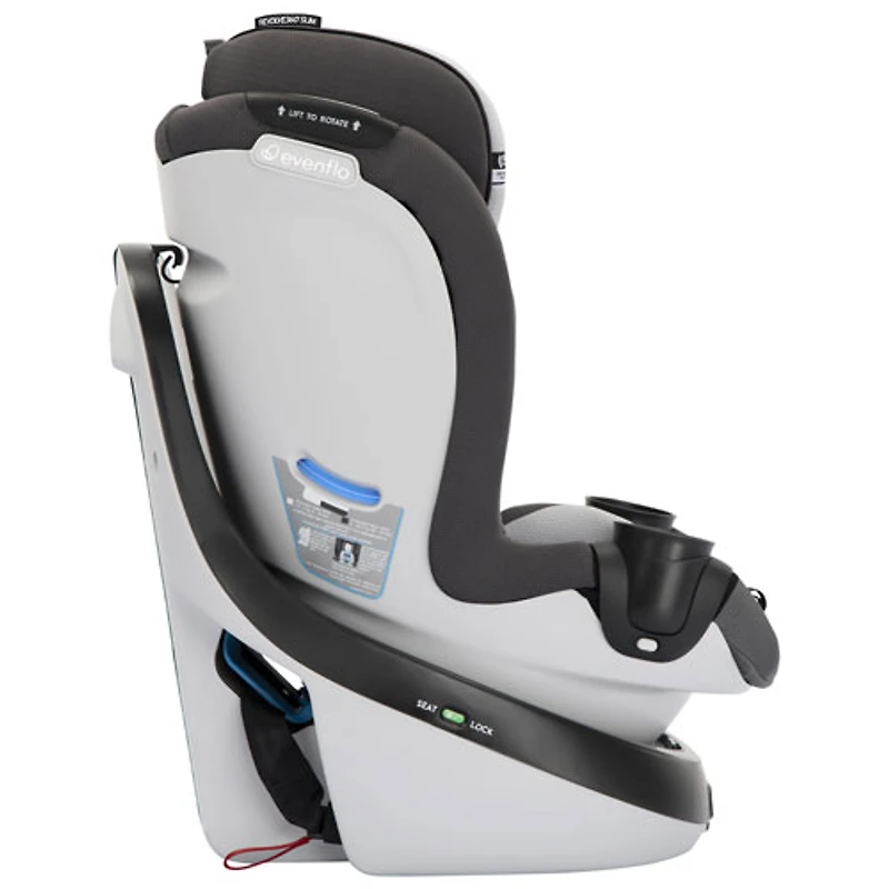 Evenflo Revolve360 Slim 2-in-1 Convertible Car Seat - Pearl Grey