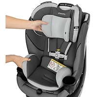 Evenflo Revolve360 Slim 2-in-1 Convertible Car Seat - Pearl Grey