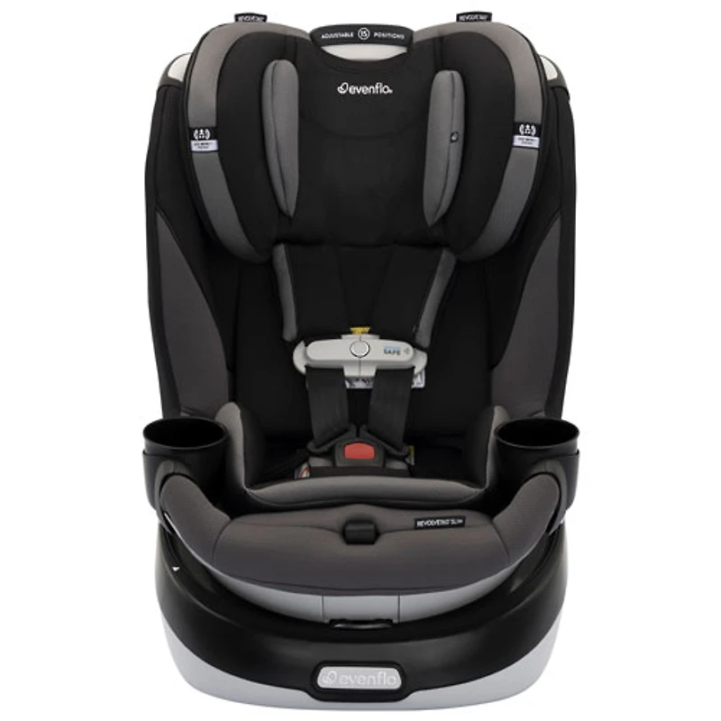 Evenflo Revolve360 Slim 2-in-1 Convertible Car Seat - Obsidian Black