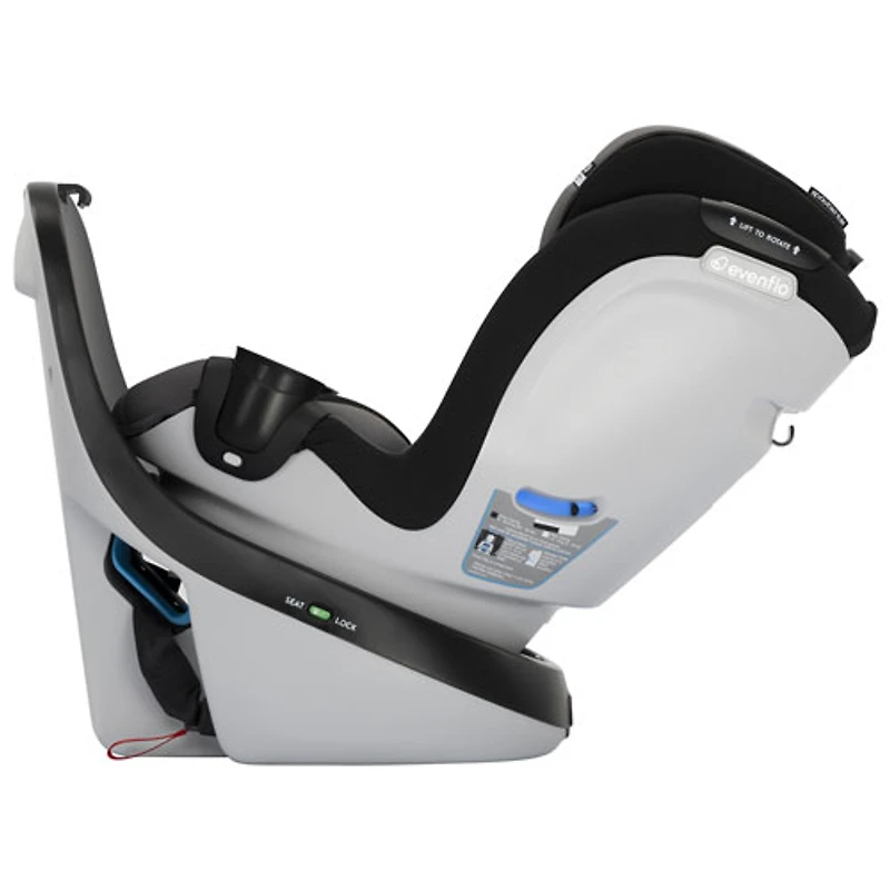 Evenflo Revolve360 Slim 2-in-1 Convertible Car Seat - Obsidian Black