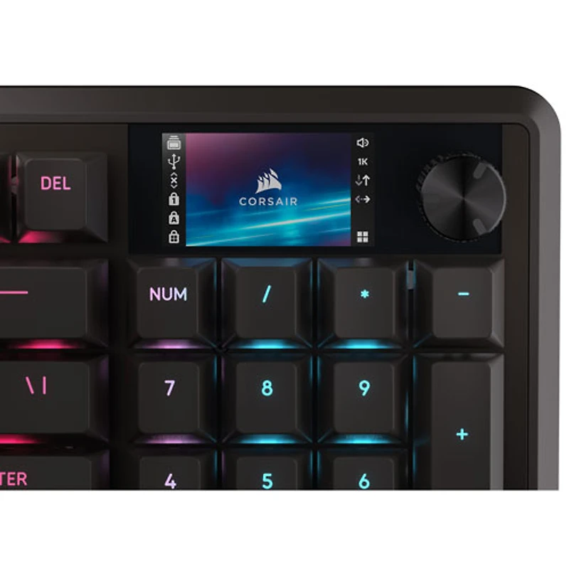 Corsair Vanguard Pro 96 Backlit Hall Effect MGX linear Pre-Lubricated Gaming Keyboard - English