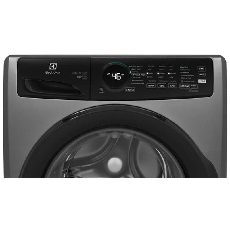 Electrolux 5.2 Cu. Ft. High Efficiency Steam Washer (ELFW7437AT) - Titanium