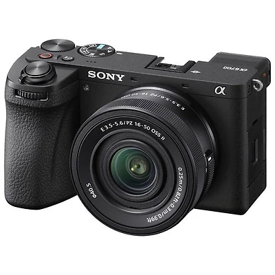 Appareil photo sans miroir à objectif interchangeable Alpha 6700 APS-C avec objectif 16-50 mm de Sony - Noir