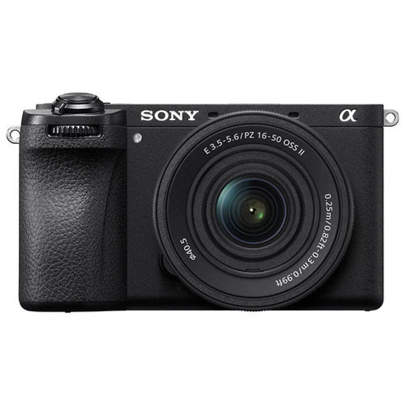 Appareil photo sans miroir à objectif interchangeable Alpha 6700 APS-C avec objectif 16-50 mm de Sony - Noir