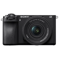 Appareil photo sans miroir à objectif interchangeable Alpha 6700 APS-C avec objectif 16-50 mm de Sony - Noir