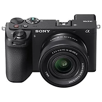 Appareil photo sans miroir à objectif interchangeable Alpha 6700 APS-C avec objectif 16-50 mm de Sony - Noir