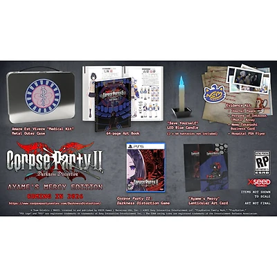 Jeu Corpse Party II: Darkness Distortion Ayame's Mercy Edition (PS5)