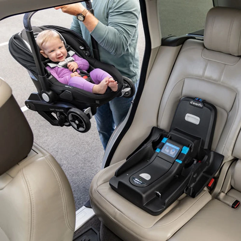 Evenflo Shyft DualRide Car Seat Stroller Combo - Beaufort Black