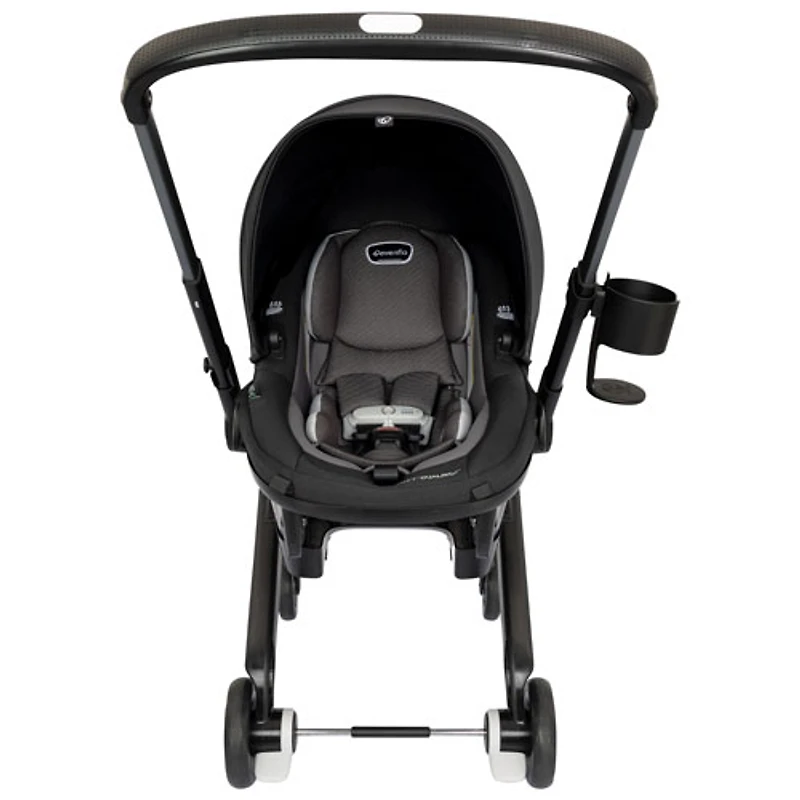 Evenflo Shyft DualRide Car Seat Stroller Combo - Beaufort Black