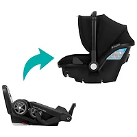 Evenflo Shyft DualRide Car Seat Stroller Combo - Beaufort Black