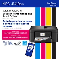 Brother MFC-J1410DW Colour Wireless All-In-One Inkjet Printer