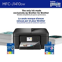Brother MFC-J1410DW Colour Wireless All-In-One Inkjet Printer