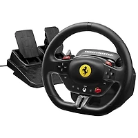 Volant de course et pédalier magnétique T98 Ferrari 296 GTS de Thrustmaster pour Xbox Series X|S et Xbox One/PC