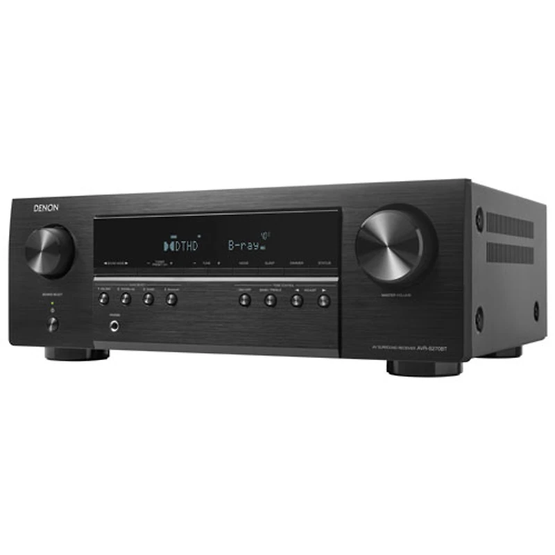Récepteur AV Ultra HD 4K 5.1 canaux AVR-S270BT de Denon