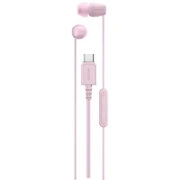 Écouteurs boutons IER-EX15C de Sony avec connecteur USB-C - Rose