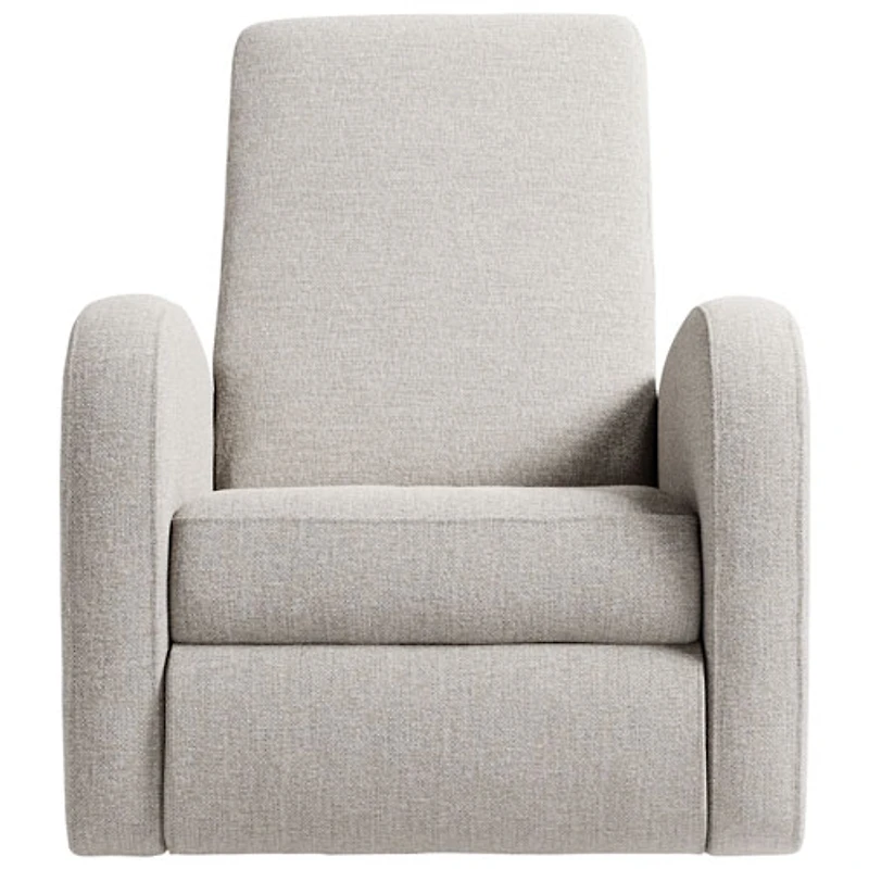 Fauteuil coulissant pivotant inclinable électrique Santa Monica de Storkcraft avec port de chargement USB - Natté dune