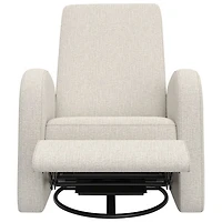 Fauteuil coulissant pivotant inclinable électrique Santa Monica de Storkcraft avec port de chargement USB - Natté dune