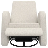 Fauteuil coulissant pivotant inclinable électrique Santa Monica de Storkcraft avec port de chargement USB - Natté dune