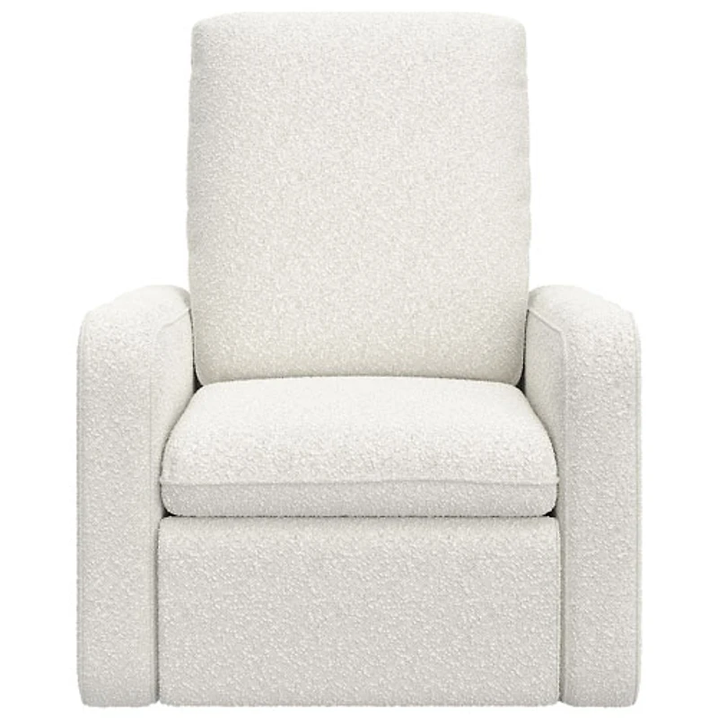 Fauteuil coulissant pivotant inclinable électrique Teddi de Graco avec port de chargement USB - Bouclé ivoire