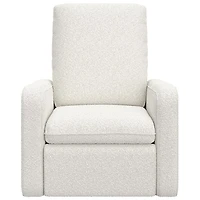 Fauteuil coulissant pivotant inclinable électrique Teddi de Graco avec port de chargement USB - Bouclé ivoire