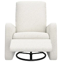 Fauteuil coulissant pivotant inclinable électrique Teddi de Graco avec port de chargement USB - Bouclé ivoire