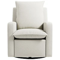 Fauteuil coulissant inclinable Timeless de Storkcraft avec port de chargement USB - Bouclé ivoire